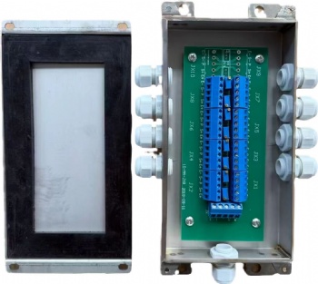 Stainless Steel Analog 8 Wire  Junction Box