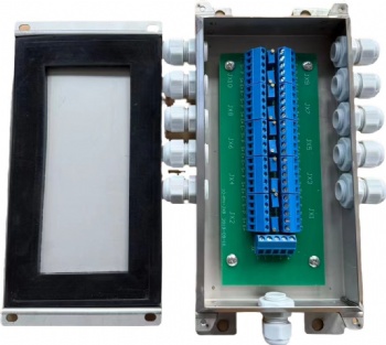 Stainless Steel Analog 10Wire  Junction Box