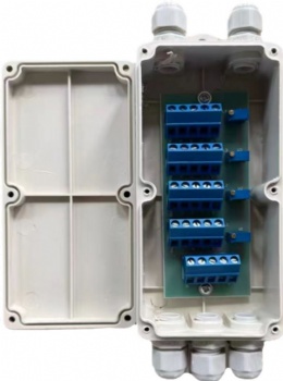 Simulated Plastic 4 Wire Junction Box